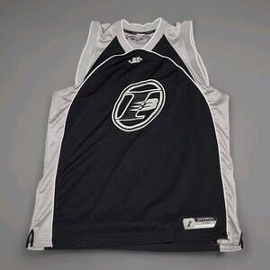 Vintage Y2K Allen Iverson Reebok I3 basketball Street ball Jersey Black Grey 48